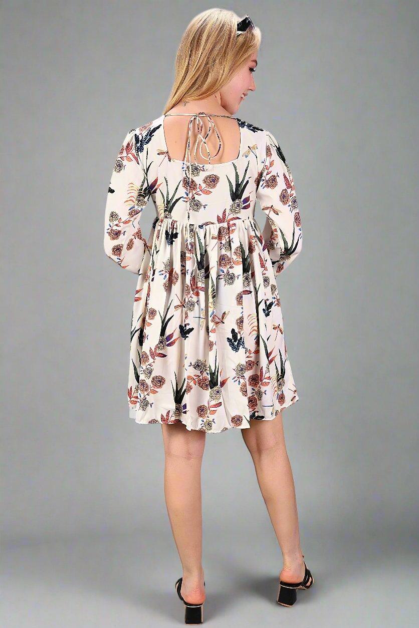 Floral Whimsy Tunic Dress