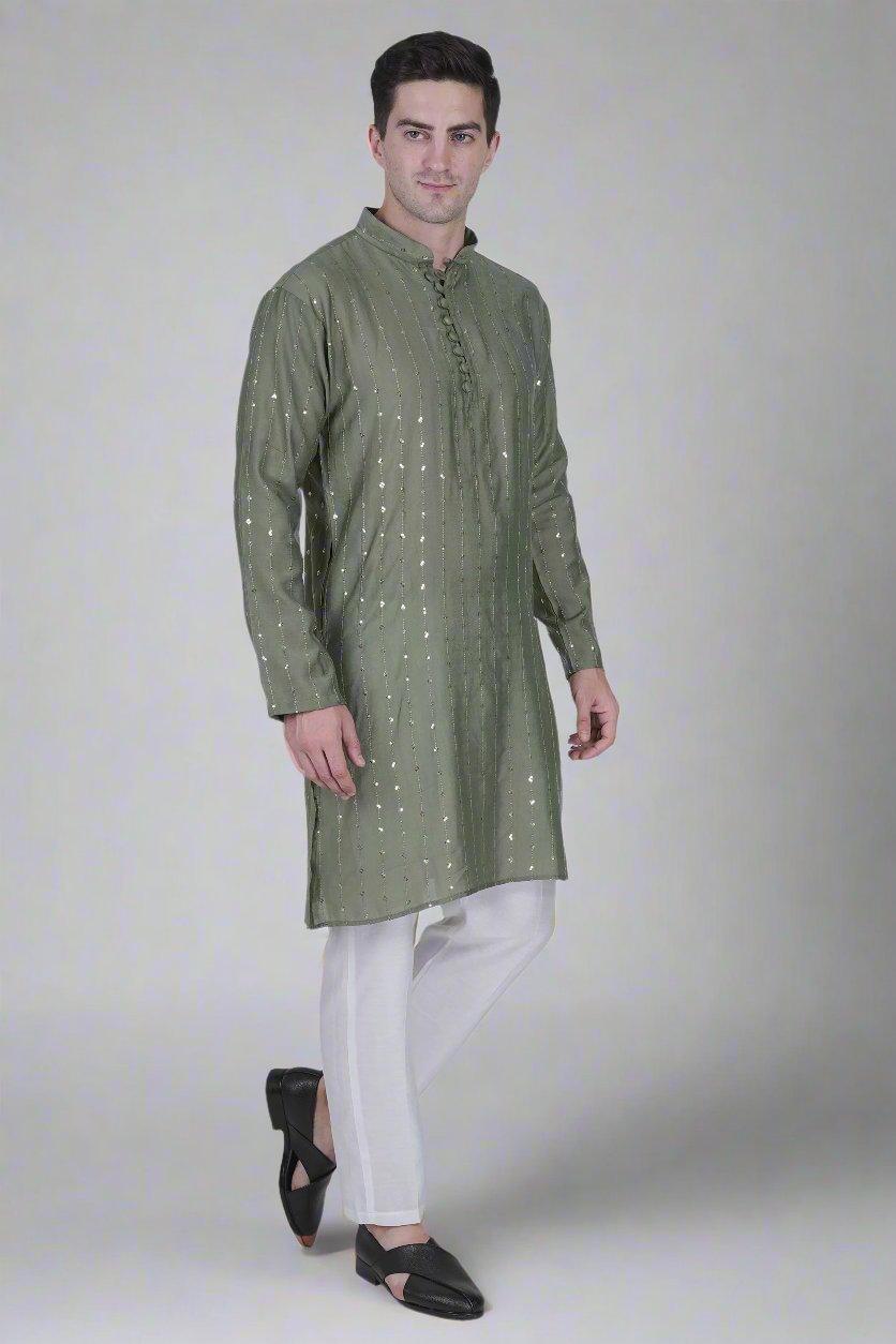 Olive Envy Kurta