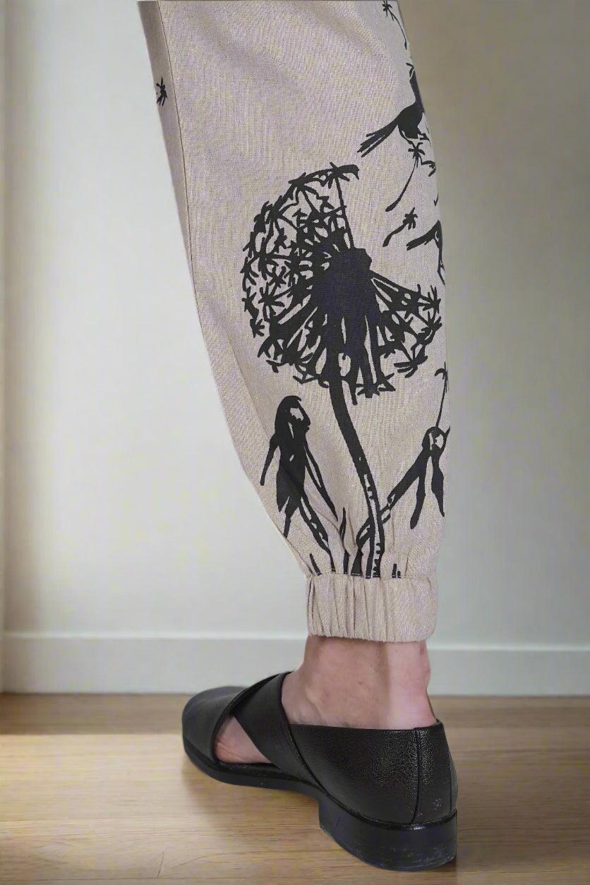 Beige Horse Print Pajama