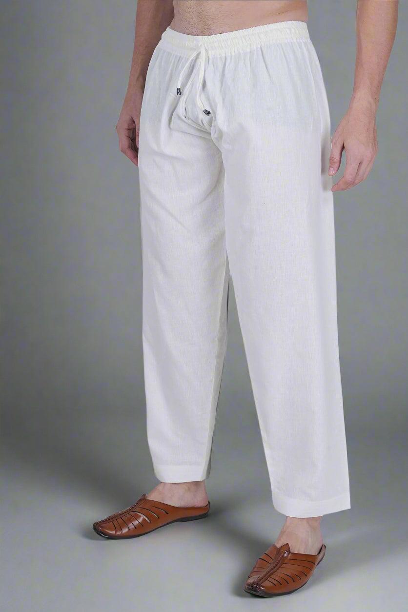 Drawstring Linen Pajama Pants Mens Jainish Men Blue Linen Cotton