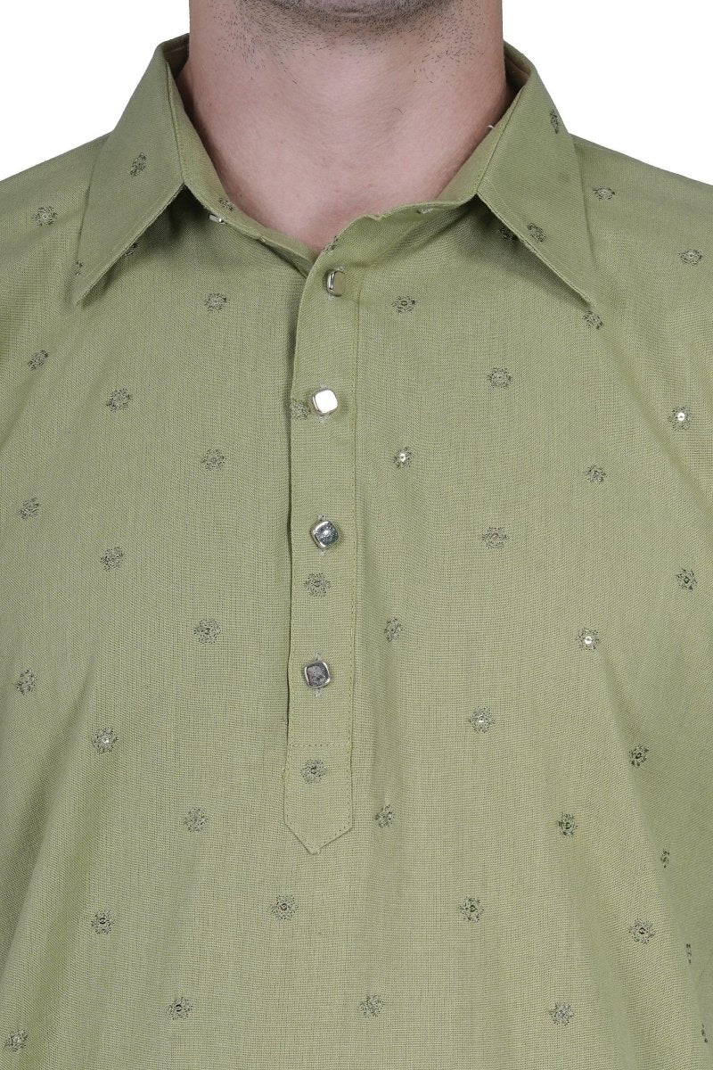 Olive Aura Kurta