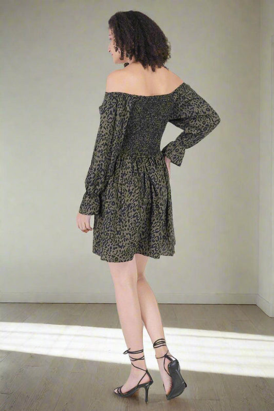 Wild Elegance Mini Dress