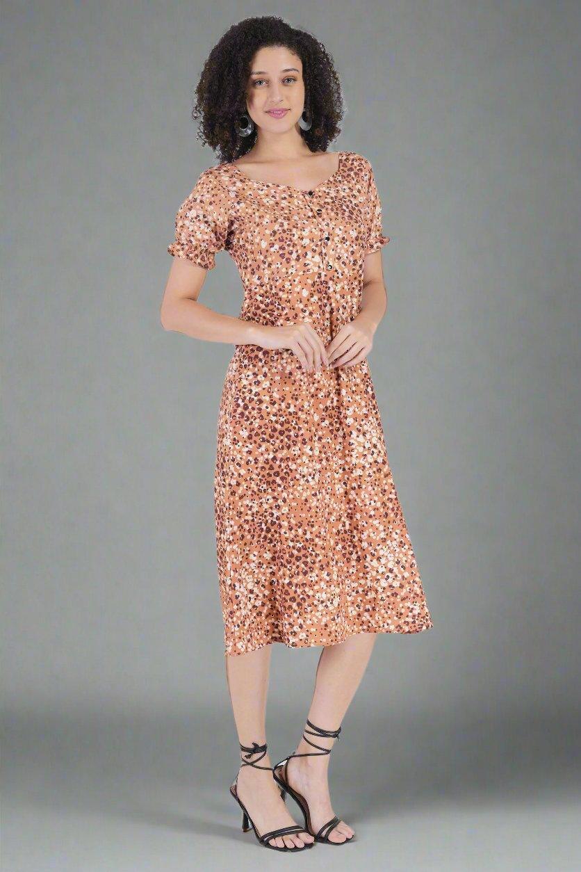 Leopard Print Dress