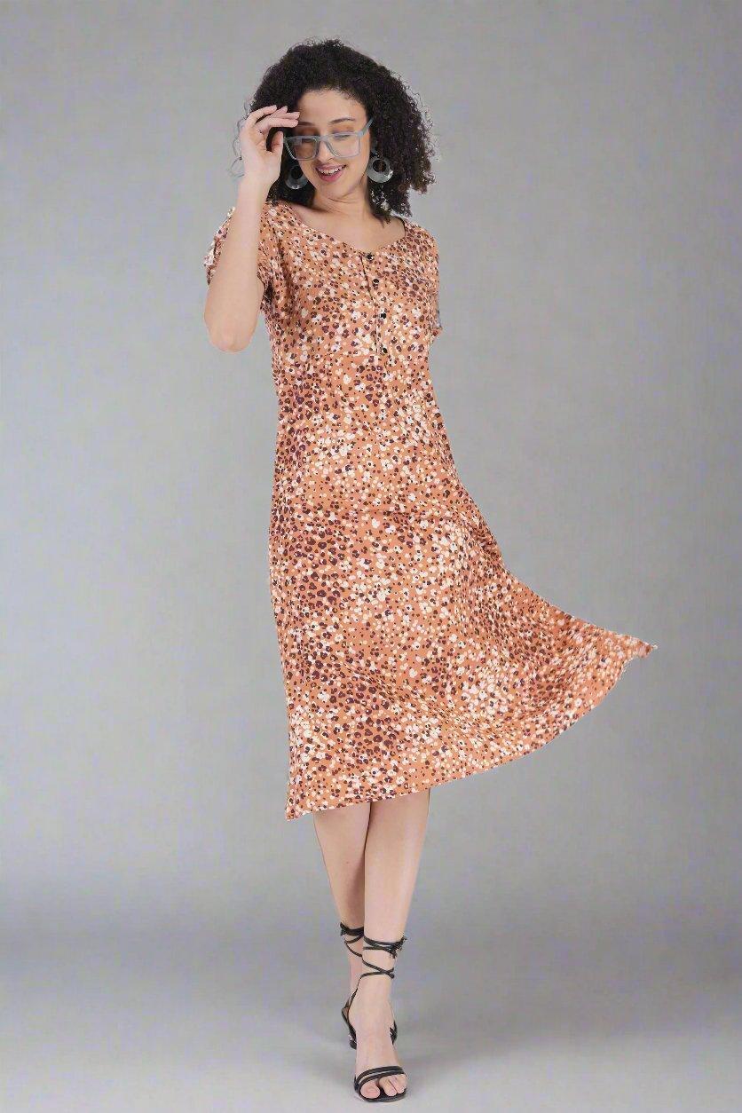 Leopard Print Dress