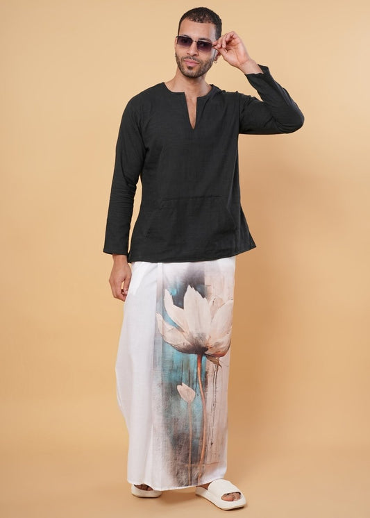 Monochrome Majesty Pajamalungi