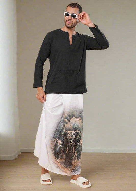 Elephant Motif Pajamalungi