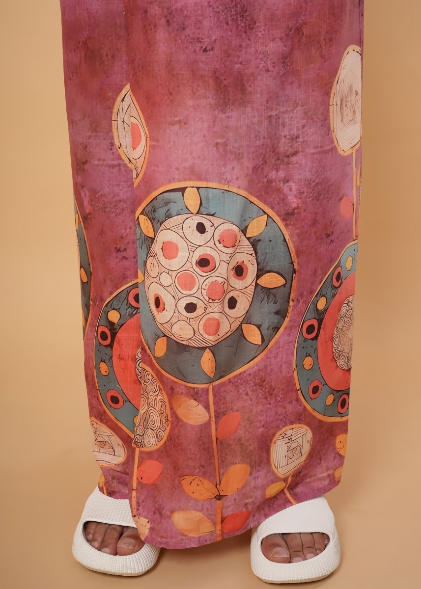 Earthy Pink Ethnic  Pajamalungi