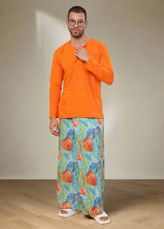 Tortoise Print Pajamalungi