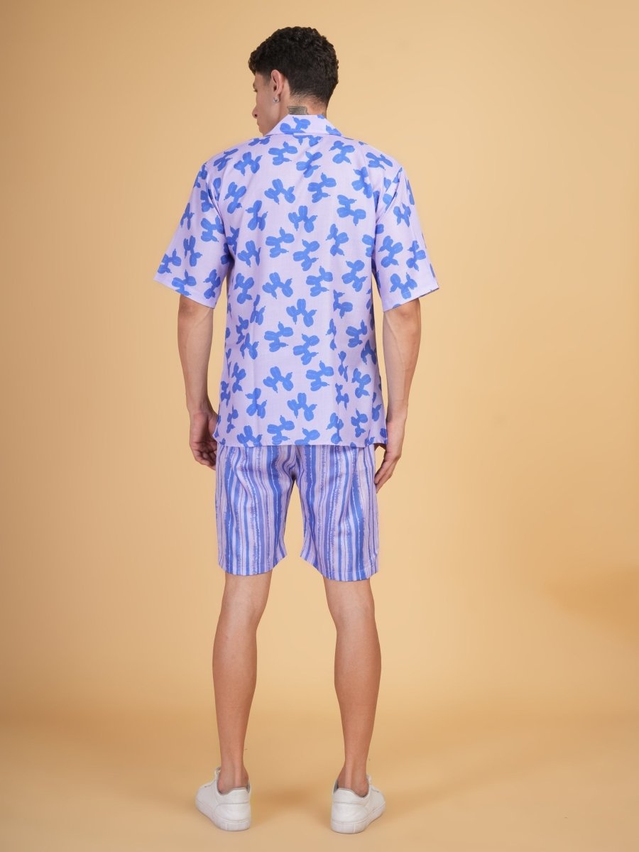 Indigo Bloom shorts