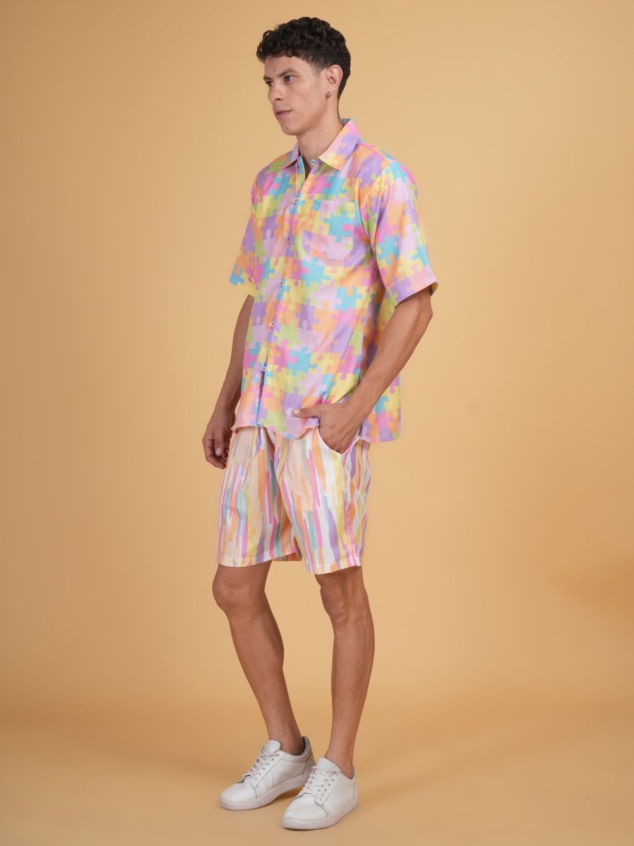 Pastel Puzzle Short