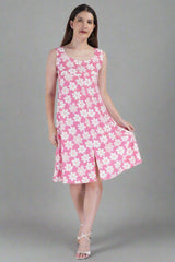 Blossom Charm Sleeveless Dress