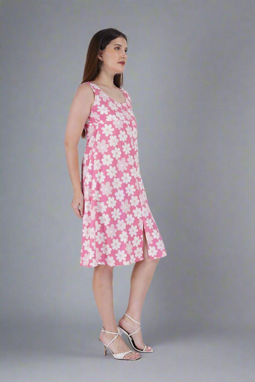 Blossom Charm Sleeveless Dress