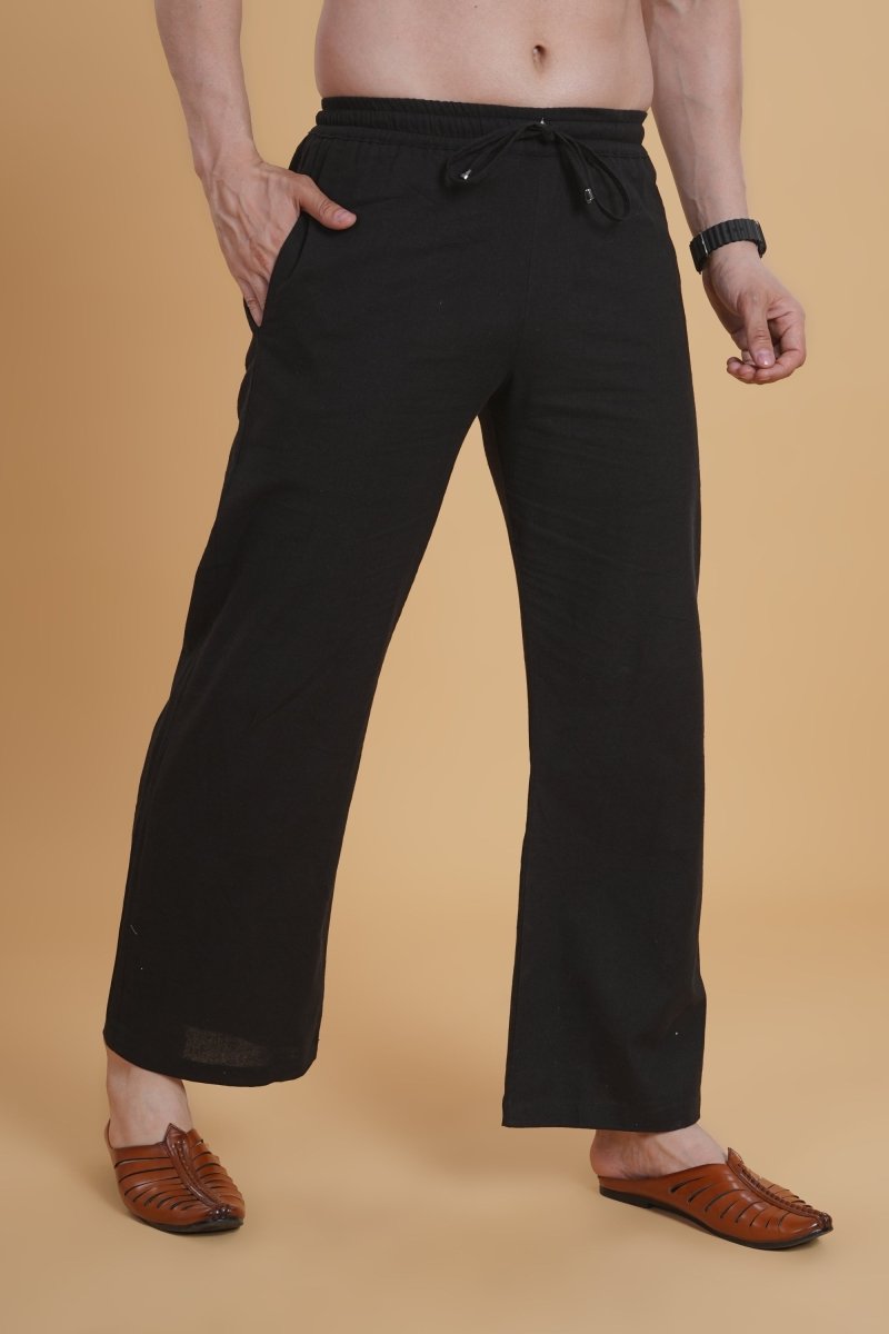 Black Cotton Pajama