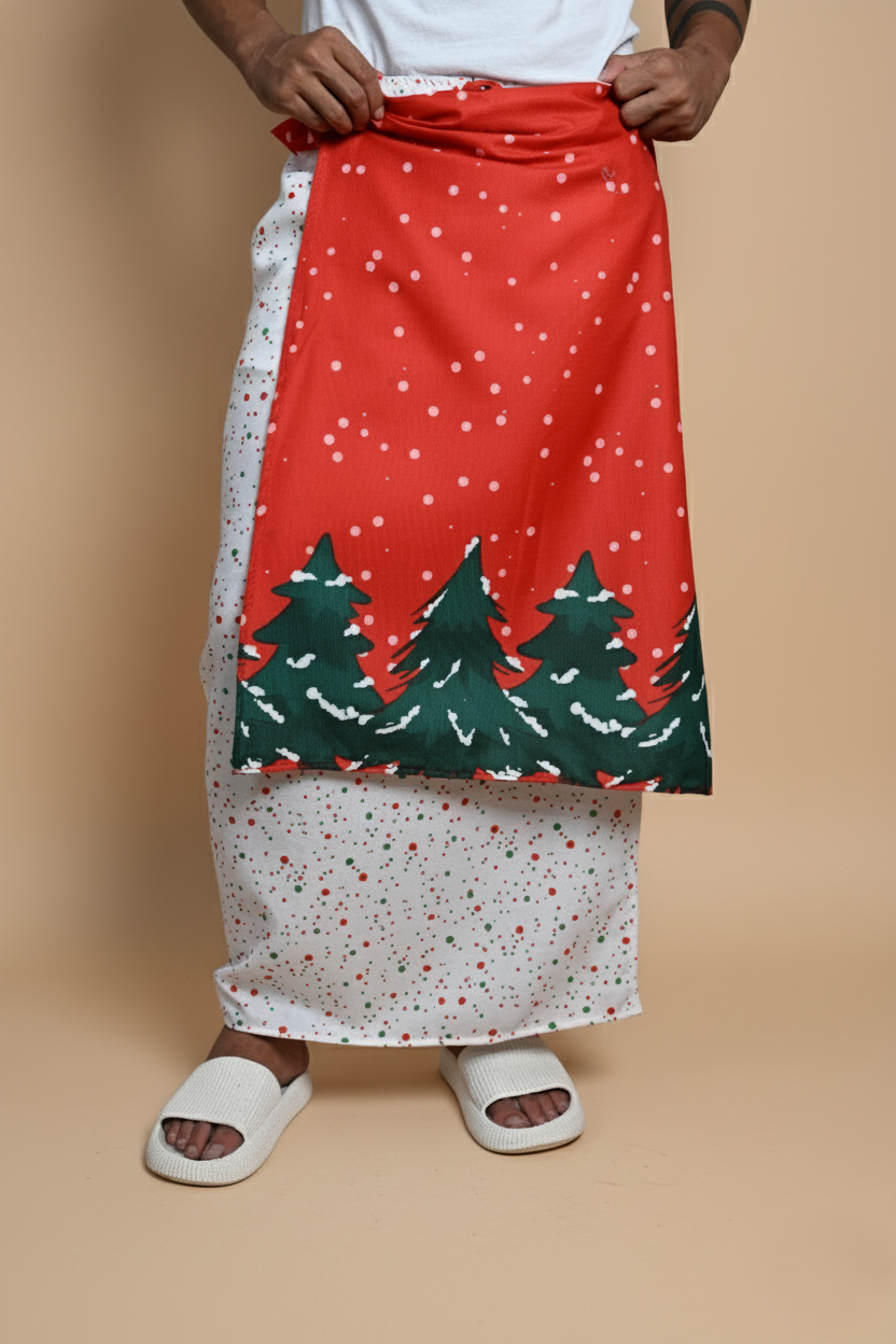 Red Snow/Tree-Line Pajamalungi