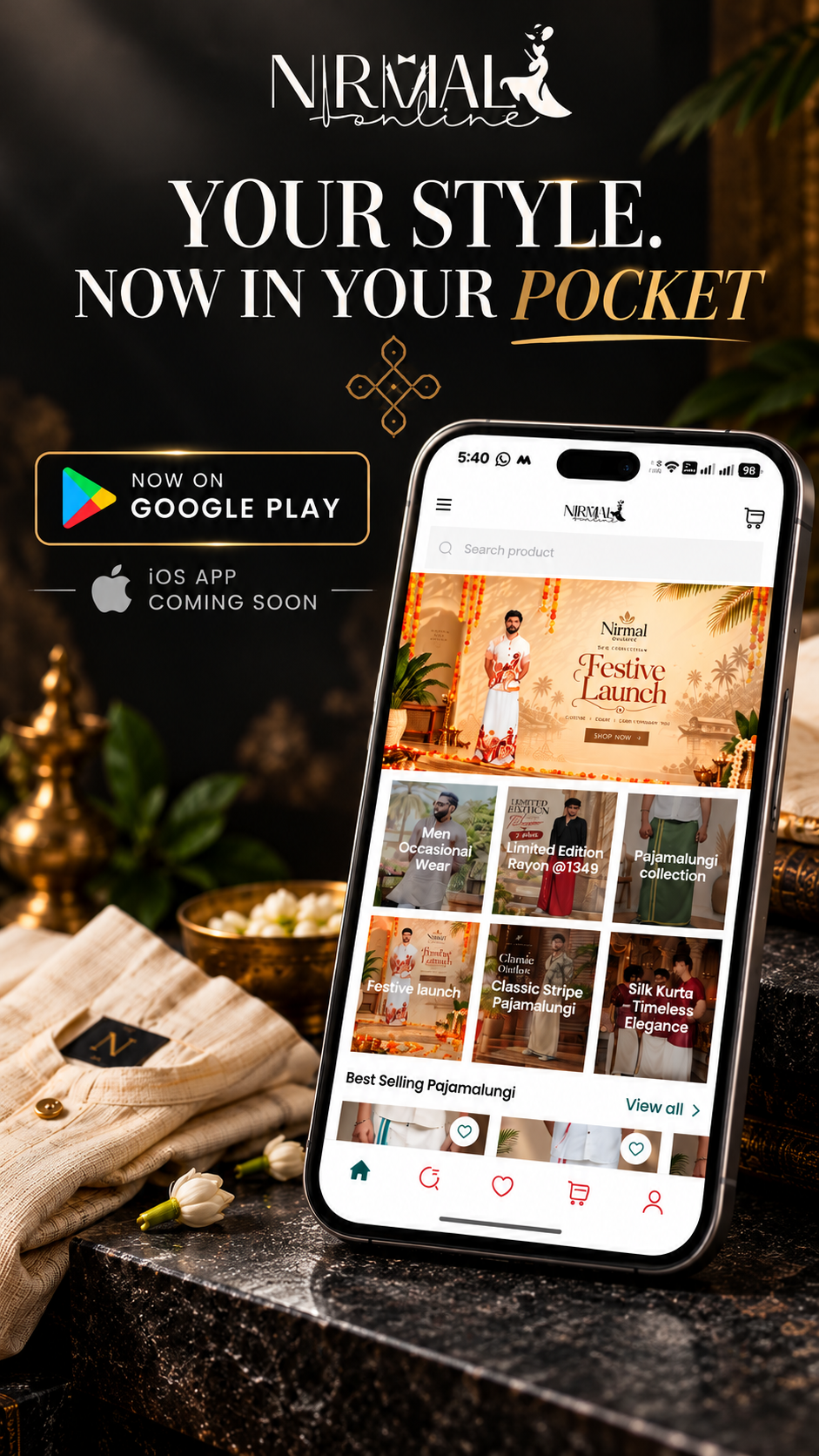 Nirmal Online App Launch | Now on Google Play, iOS Coming Soon