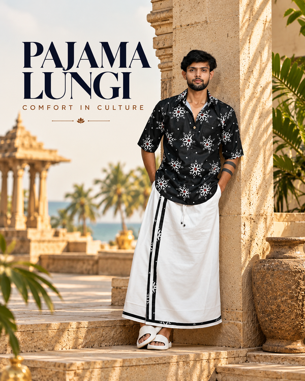 South Indian Men's Pajamalungi