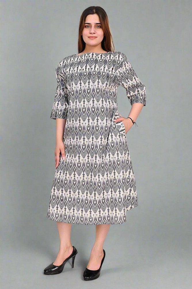 
                      
                        Premium quality digital printed and mirror embroidery Tunic Dress Plus Size
                      
                    