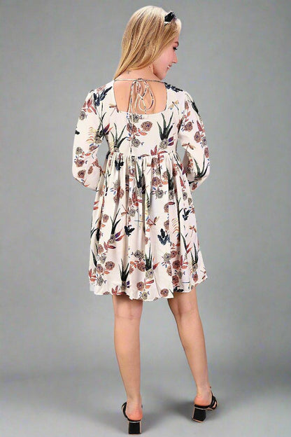Floral Whimsy Tunic Dress