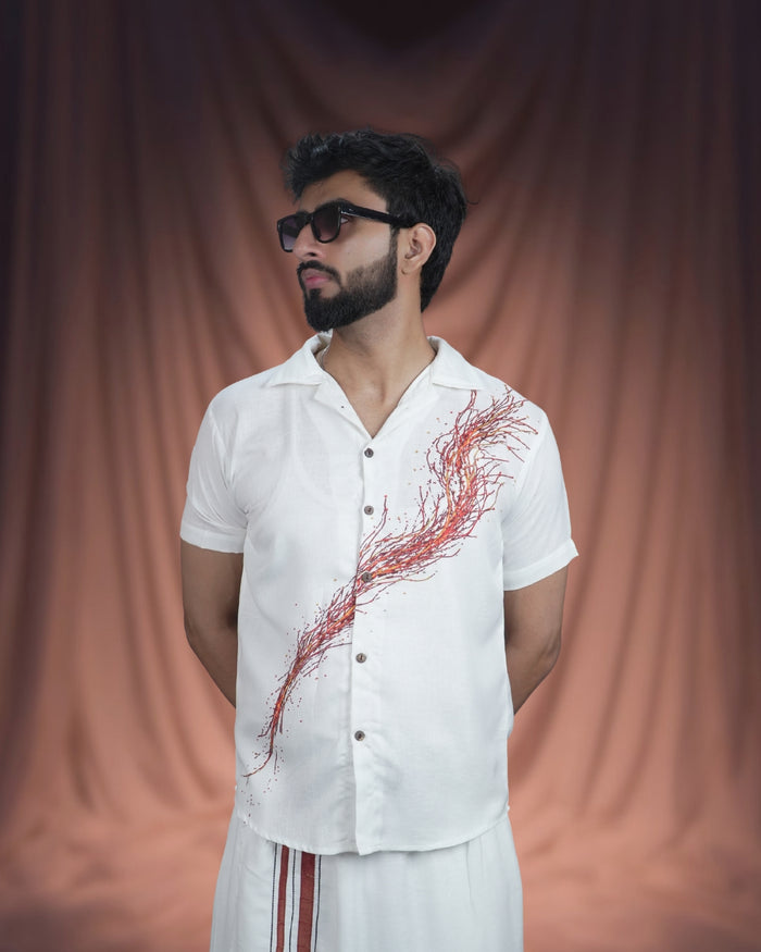 Ember Art Linen Touch Shirt