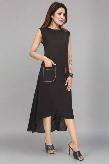 Black Midnight Edge Dress