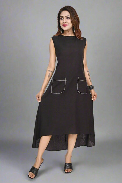 Black Midnight Edge Dress