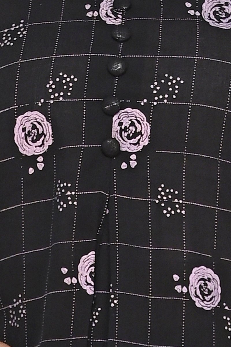 Midnight Bloom Tunic - Nirmal Online