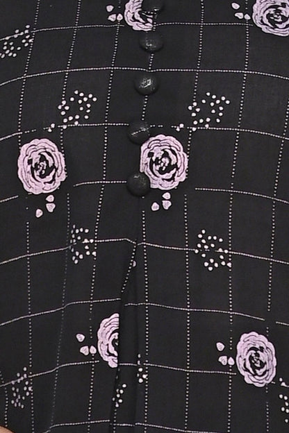 Midnight Bloom Tunic