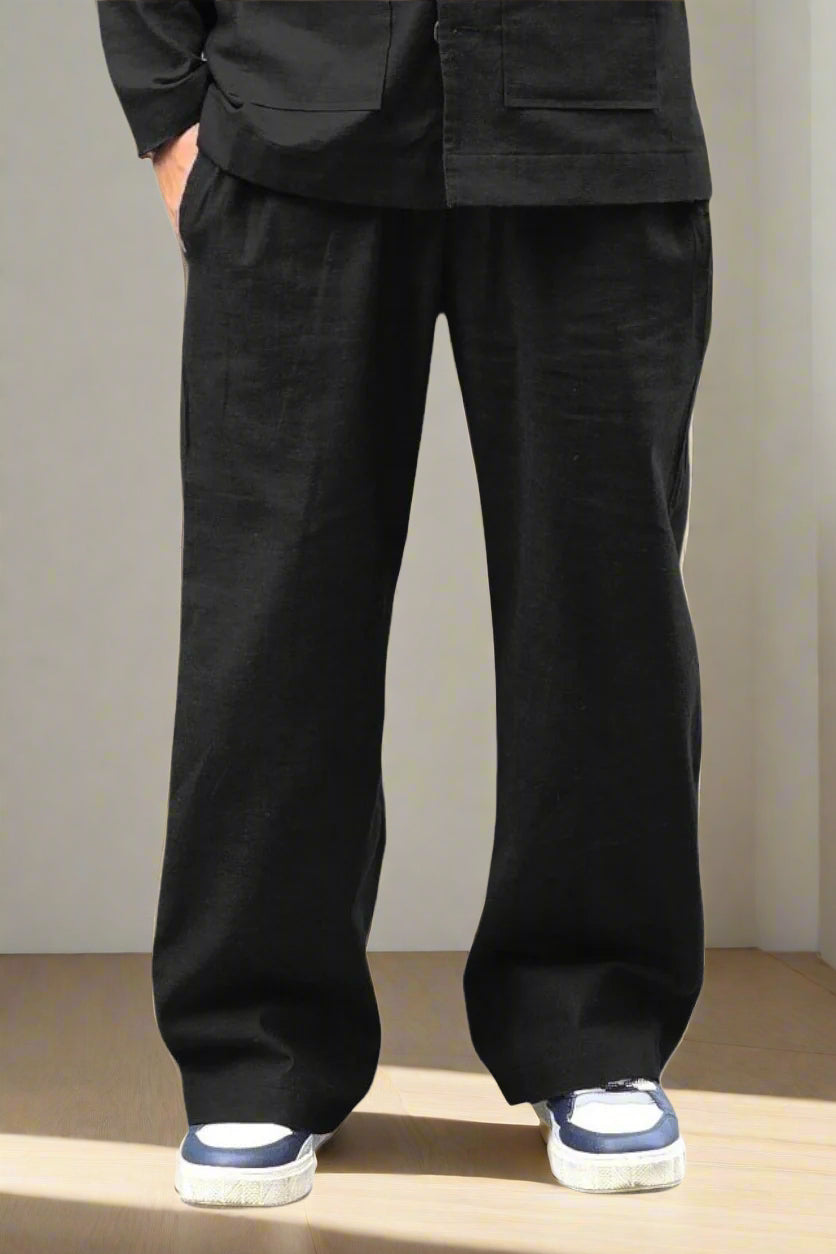 Black Cotton Pajama