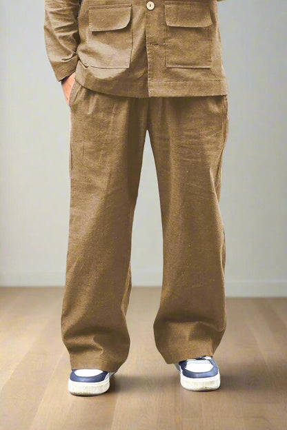 Brown Cotton Pajama