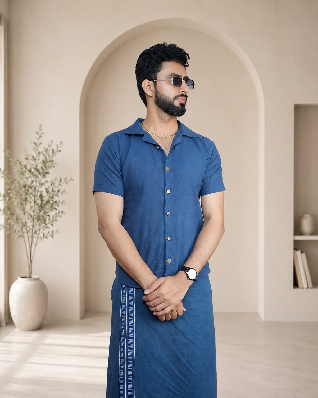 Men's Premium Classic Blue Shirts