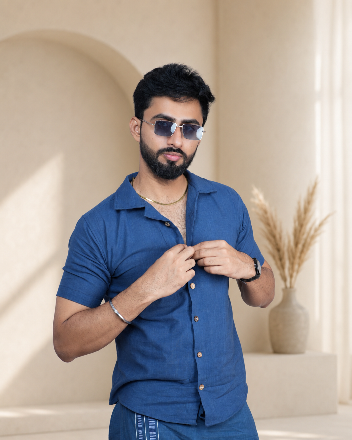 Men's Premium Classic Blue Shirts