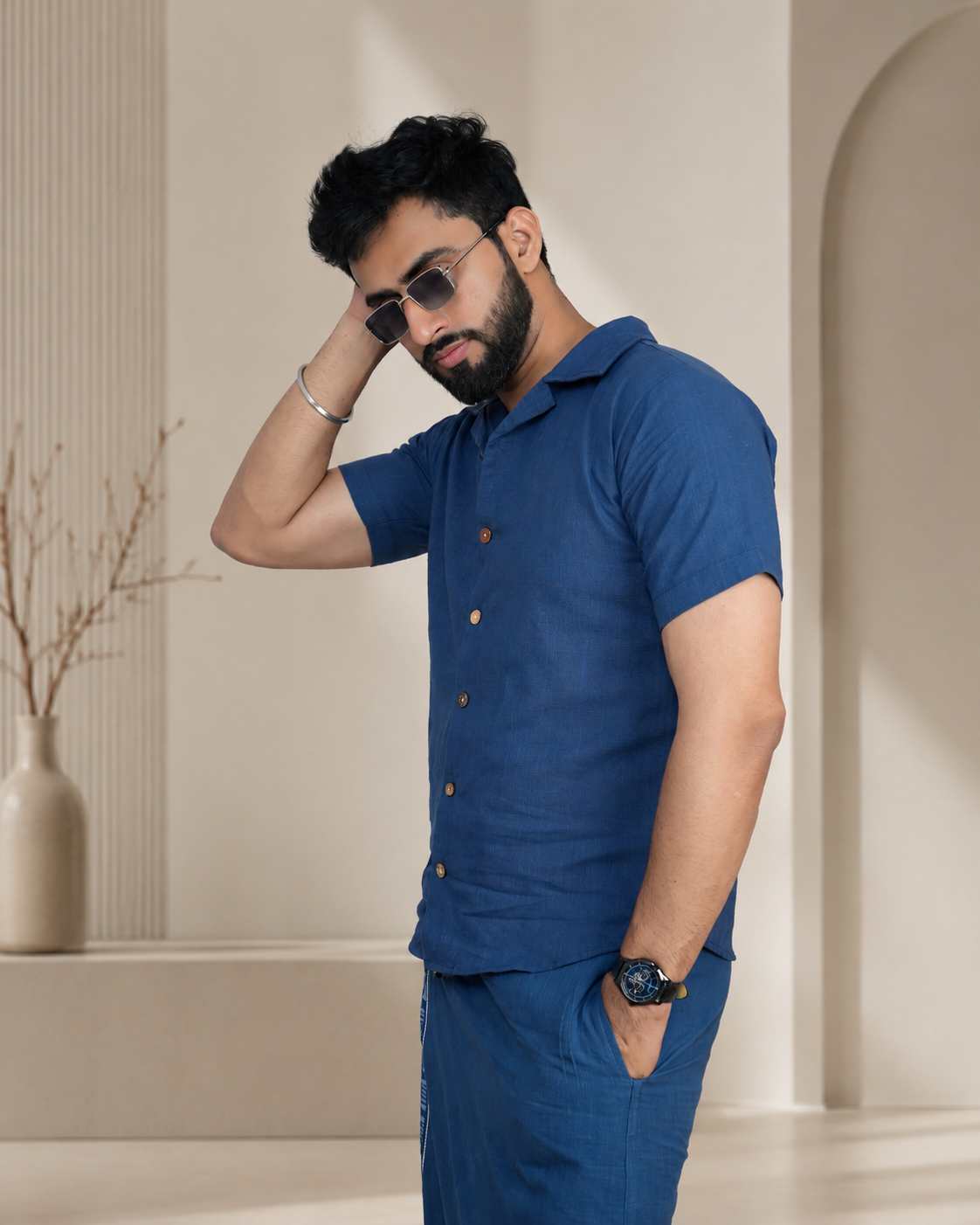 Men's Premium Classic Blue Shirts