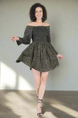 Wild Elegance Mini Dress