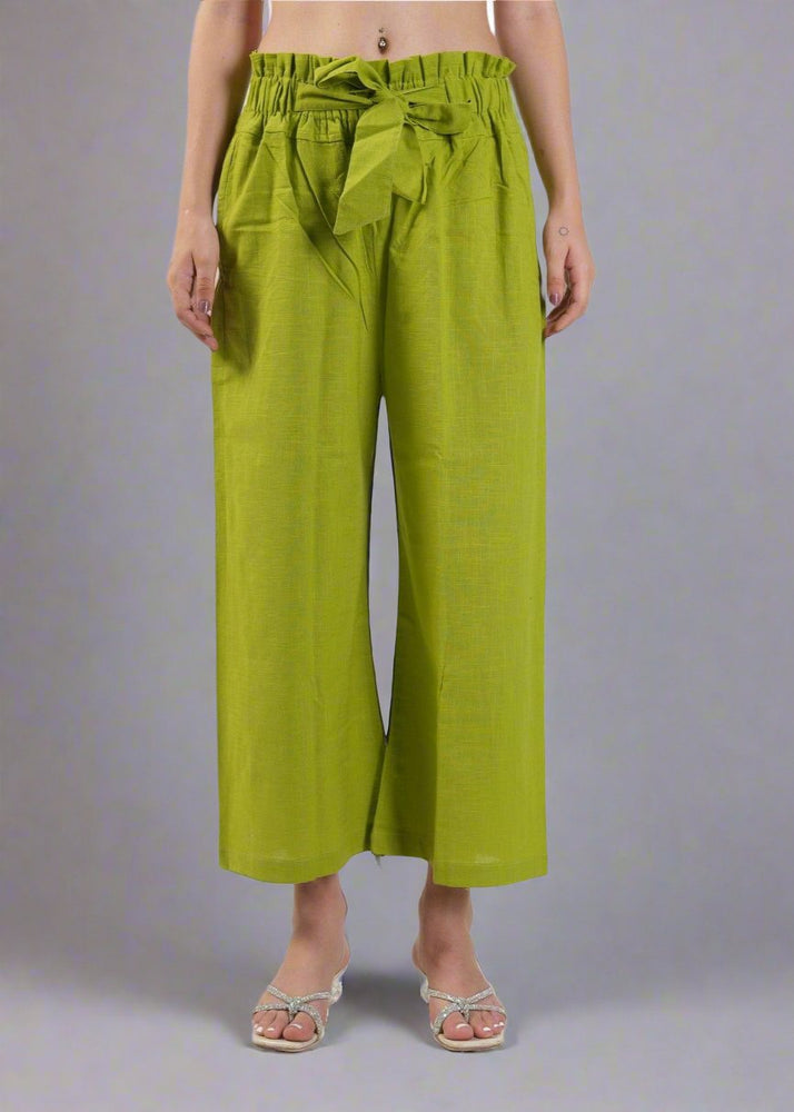 Women trendy stylish cotton pajama Green