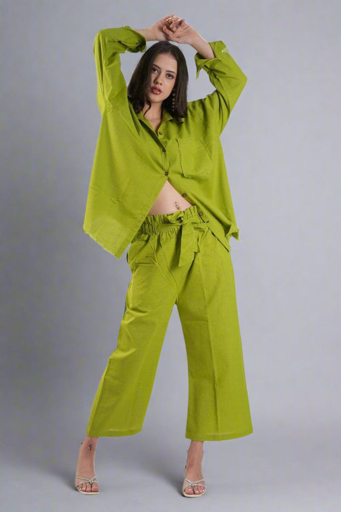 
                      
                        Women trendy stylish cotton pajama Green
                      
                    