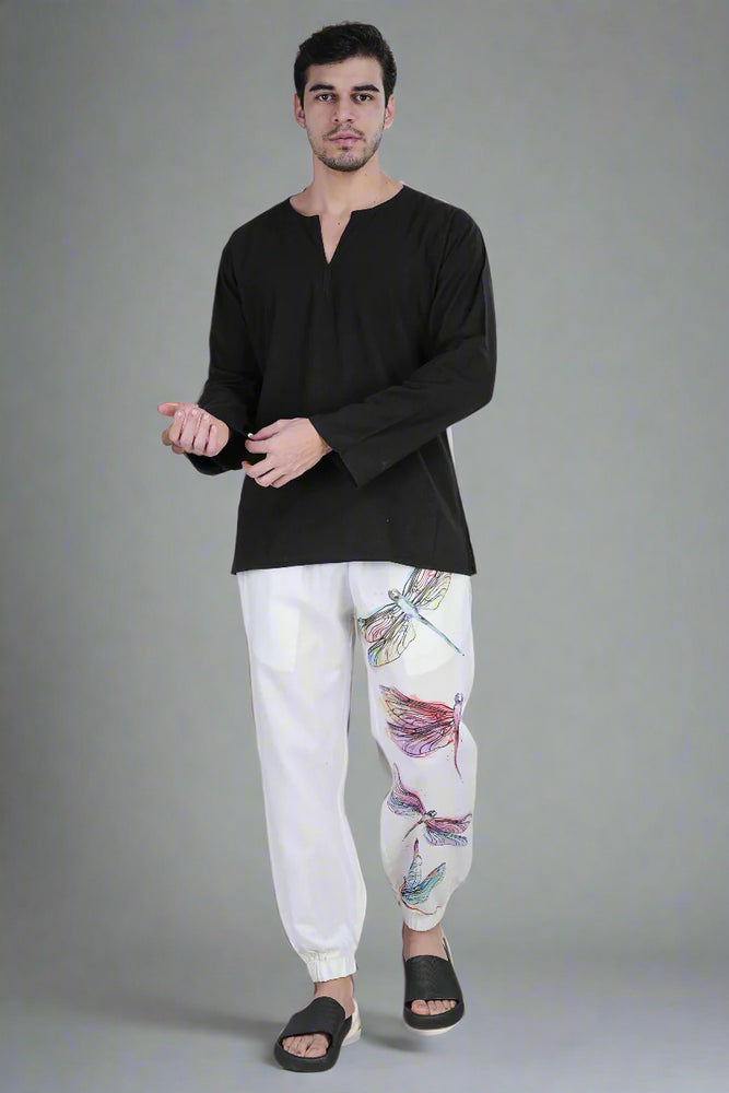 
                      
                        Dragonfly Dreams Lounge Jogger Kurta Set
                      
                    