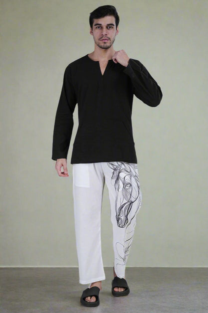 Horse Sketch Comfort Pajama