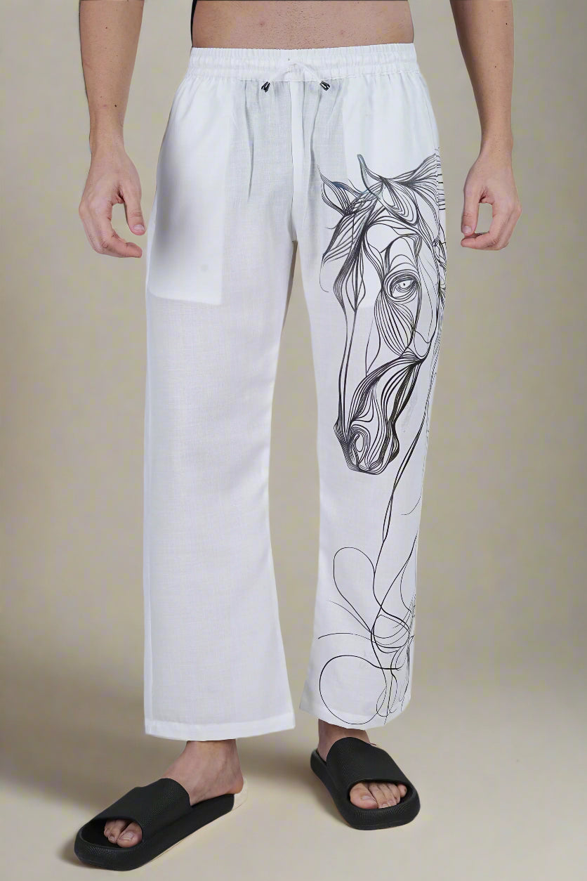 Horse Sketch Comfort Pajamas