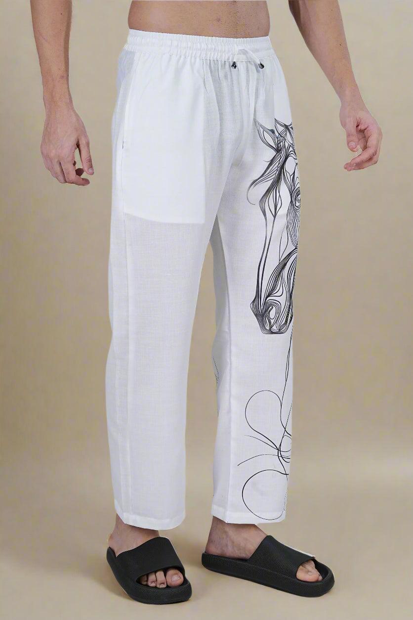 Horse Sketch Comfort Pajama - Nirmal Online