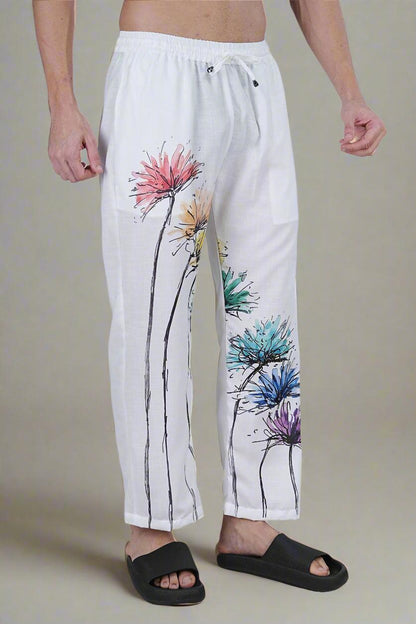 Watercolor Wildflower Pajama