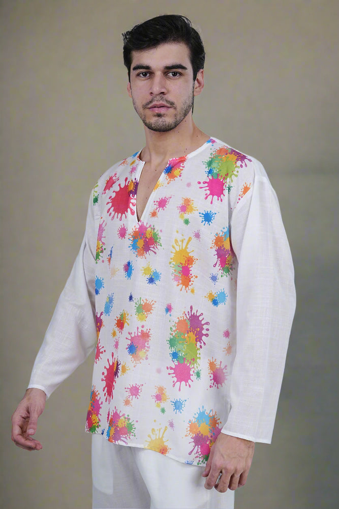 
                      
                        Color Burst Kurta
                      
                    