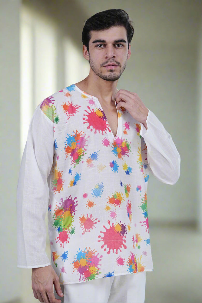 
                      
                        Color Burst Kurta
                      
                    