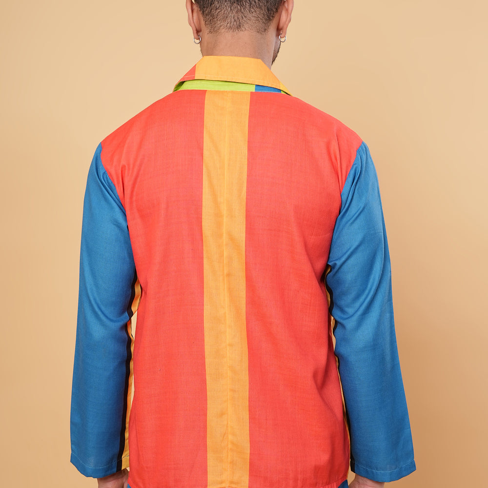 
                      
                        Color Splash Blazer Pajamalungi Set
                      
                    