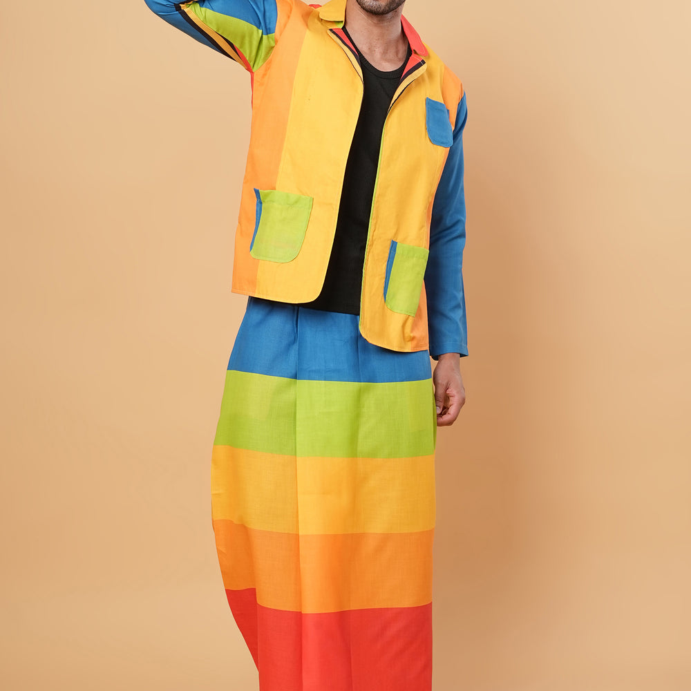 
                      
                        Color Splash Blazer Pajamalungi Set
                      
                    