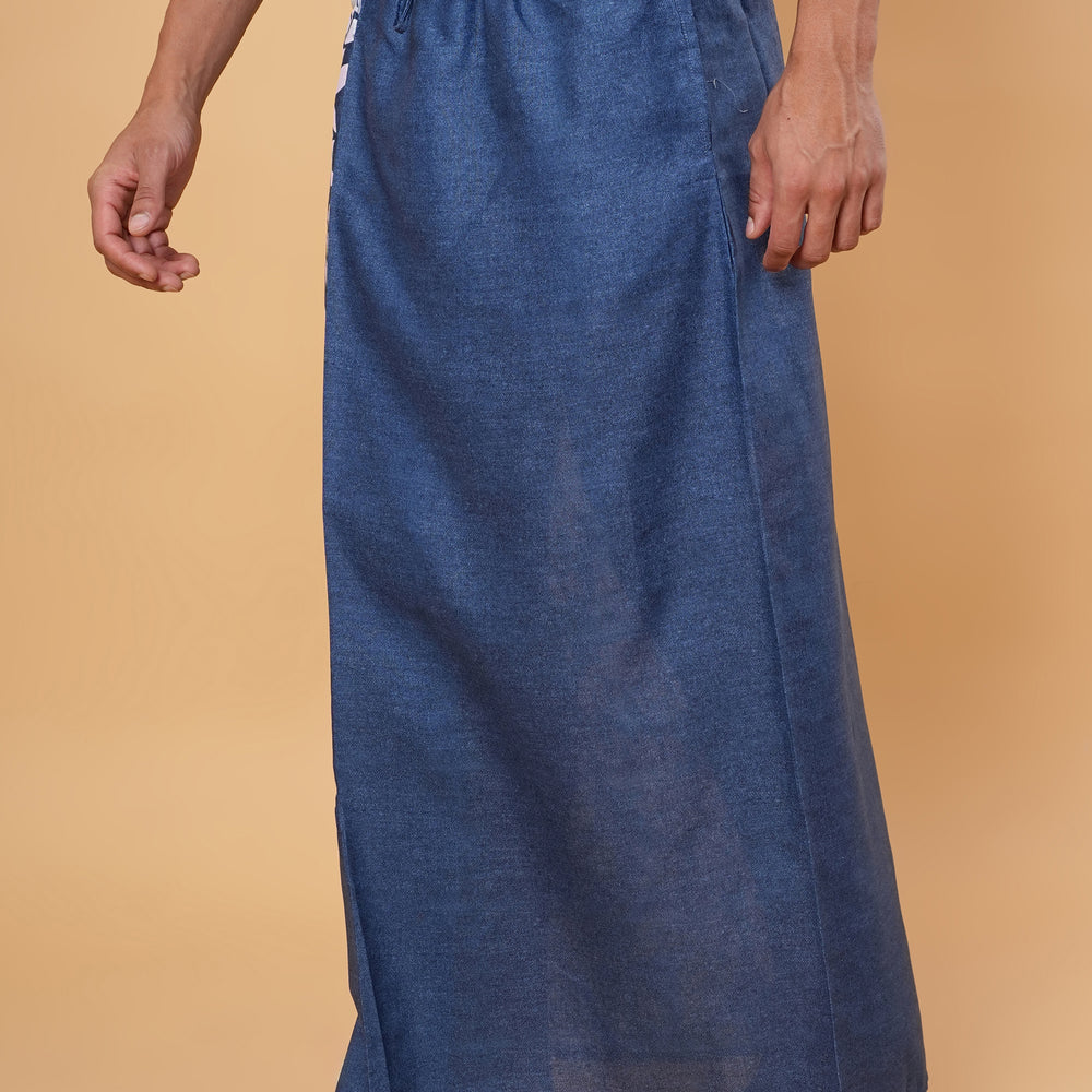 
                      
                        Blue Breeze Kurta Pajamalungi Set
                      
                    