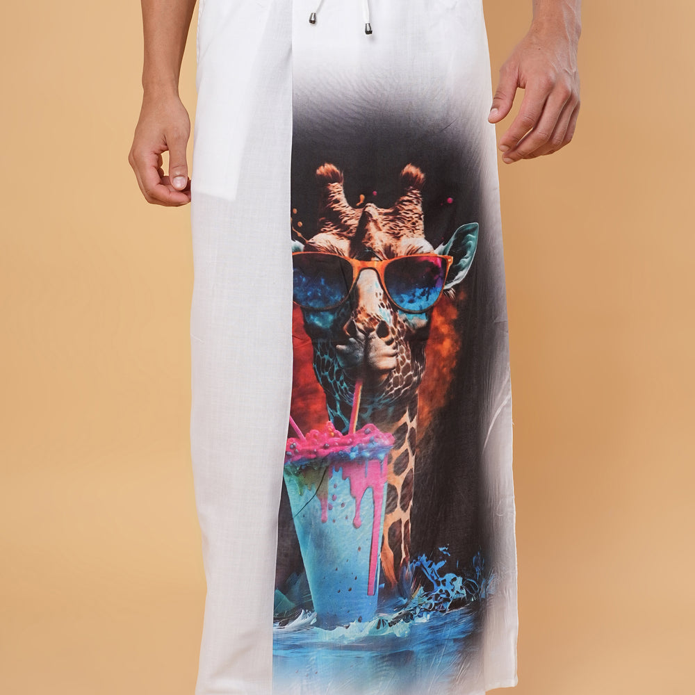 
                      
                        Cool Giraffe Kurta Pajamalungi Set
                      
                    