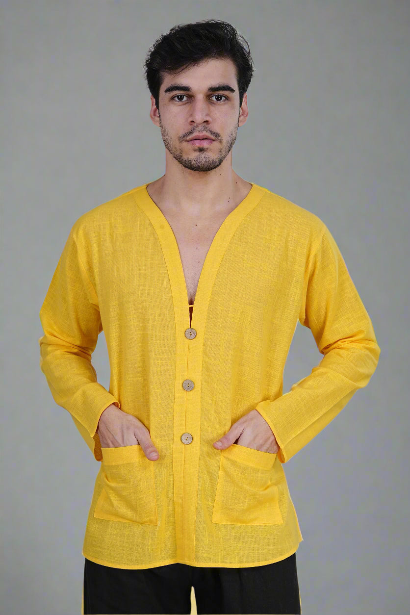 Yellow Elegance Kurta