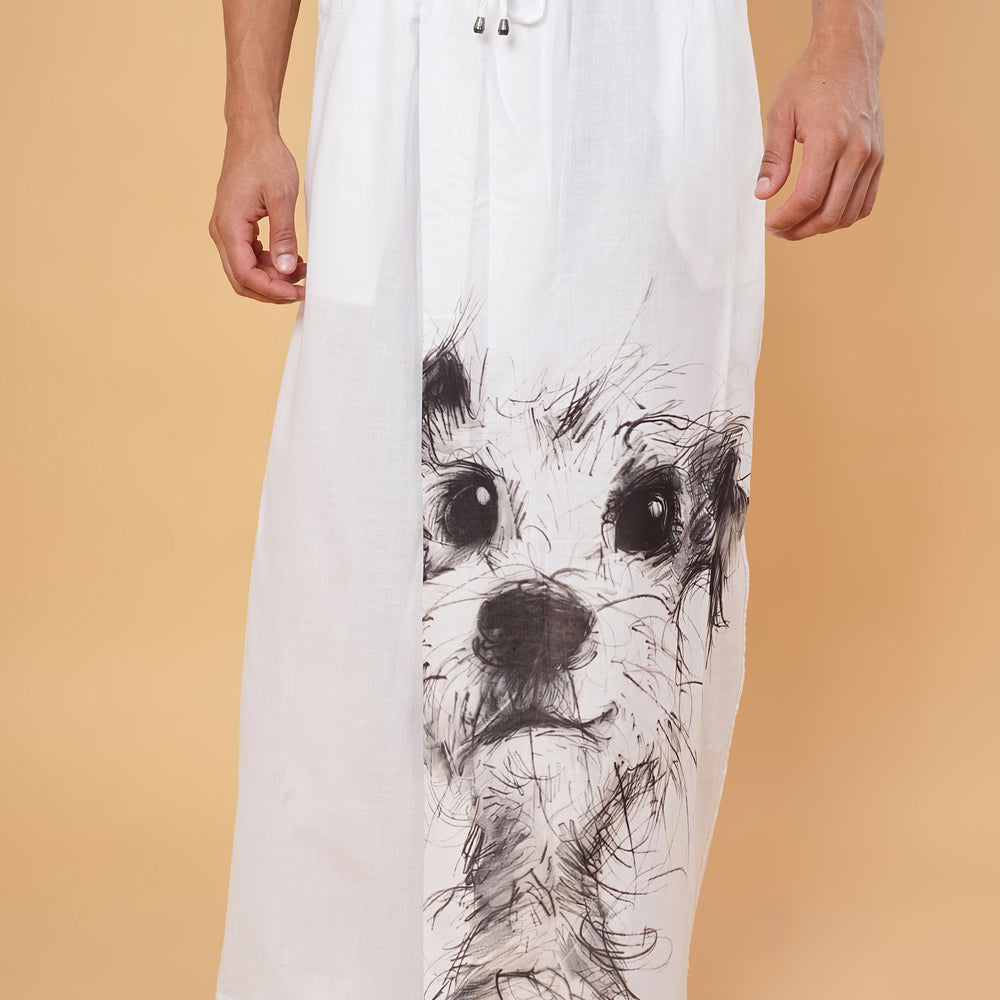 
                      
                        Doggo Doodle Kurta Pajamalungi Set
                      
                    