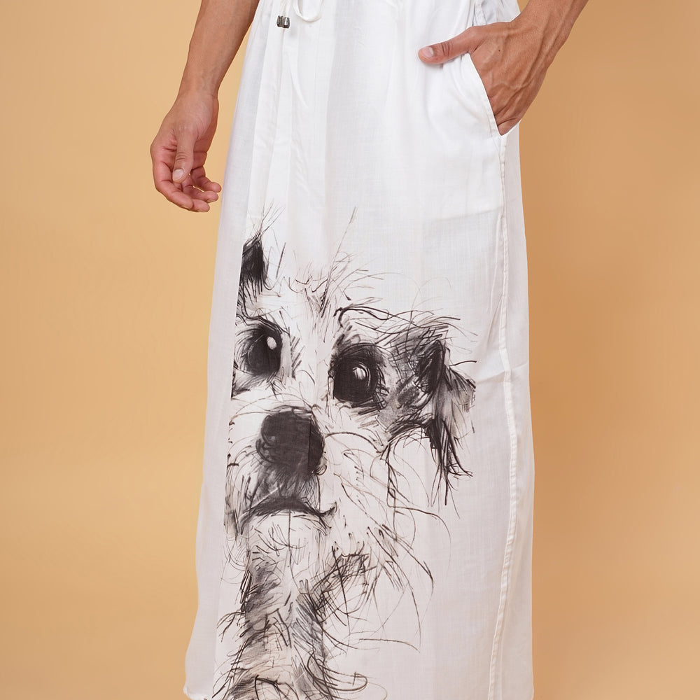 
                      
                        Doggo Doodle Kurta Pajamalungi Set
                      
                    
