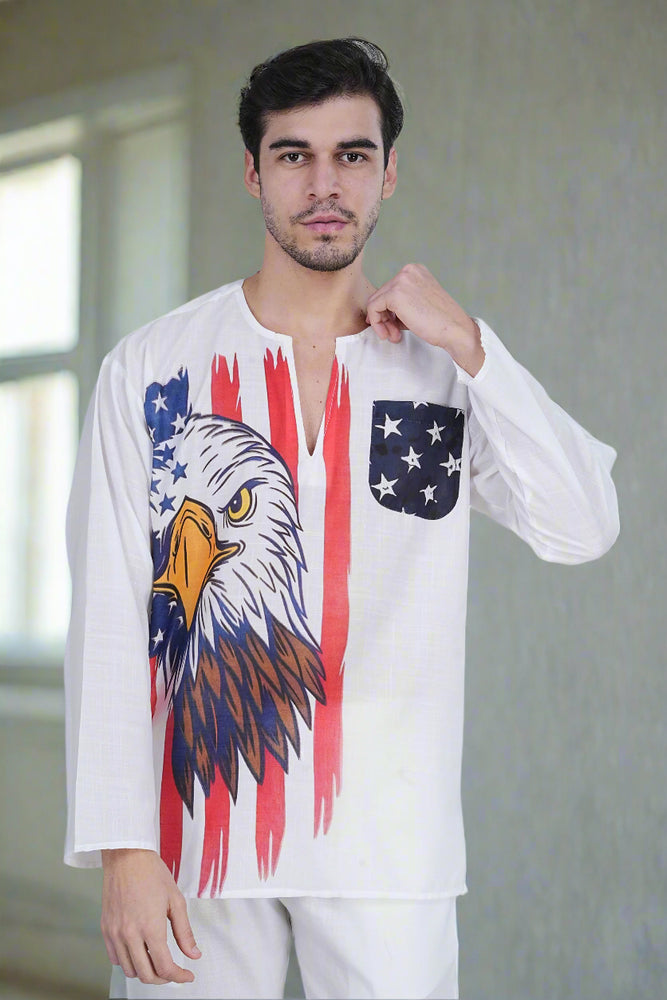 
                      
                        Eagle Freedom Kurta Pajama Set
                      
                    